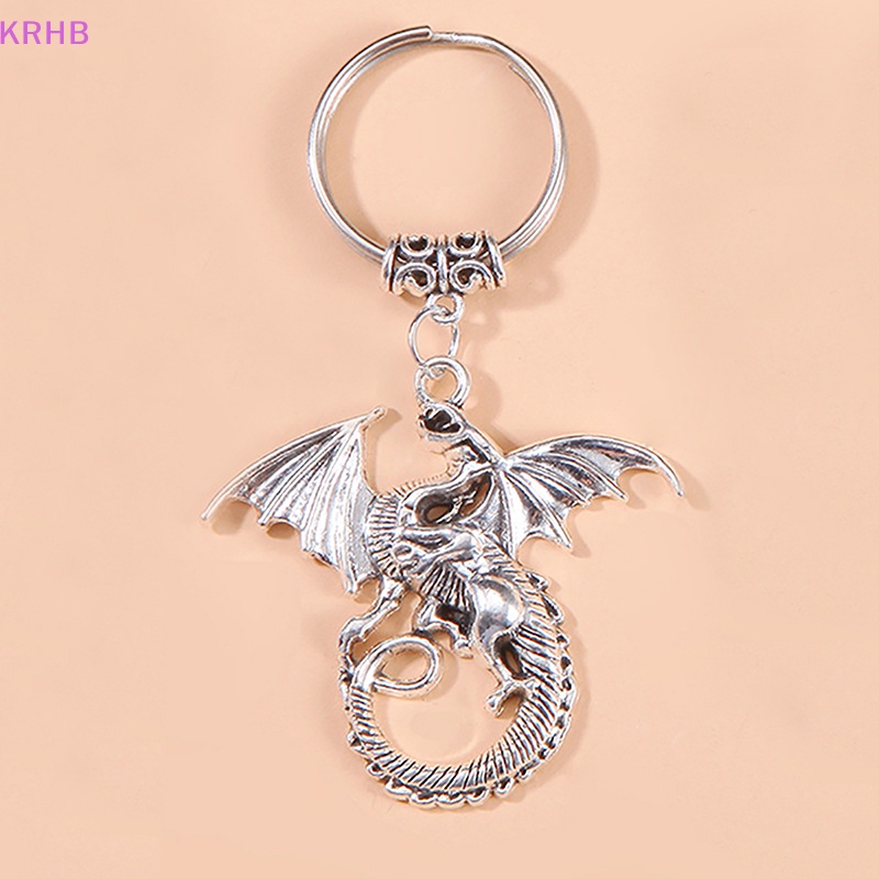 Móc Khóa Hợp Kim Hình Rồng Phong Cách Vintage Thời Trang Mới