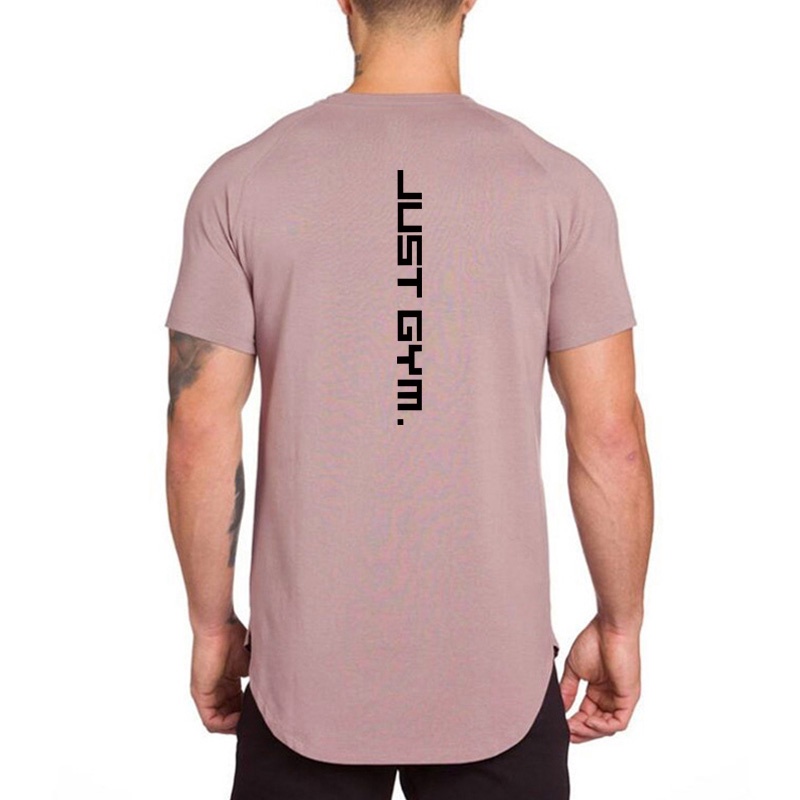 Áo Thun Cotton Tay Ngắn Dáng Ôm Thoáng Khí Thời Trang Mùa Hè Cho Nam