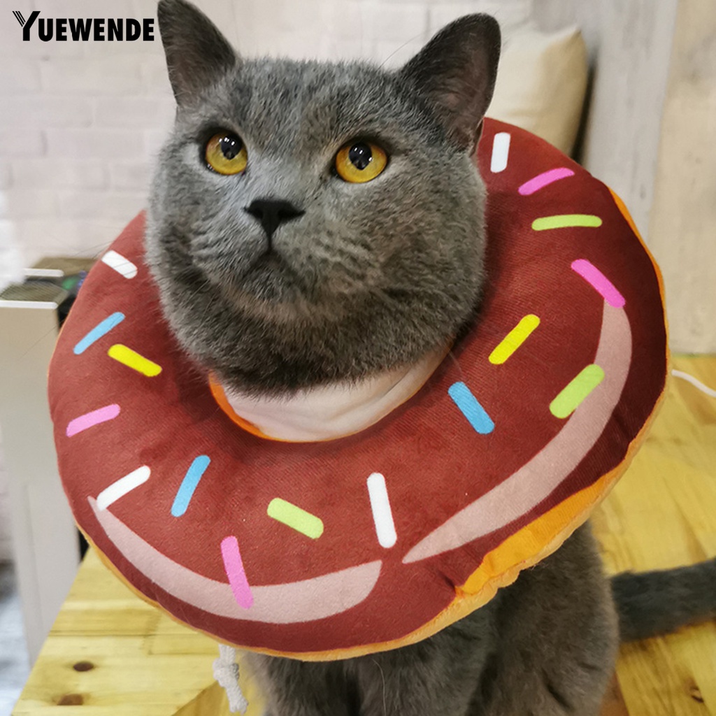 Vòng Cổ Mềm Mại Thoải Mái Chống Trầy Xước Bảo Vệ Cho Thú Cưng YQ.E