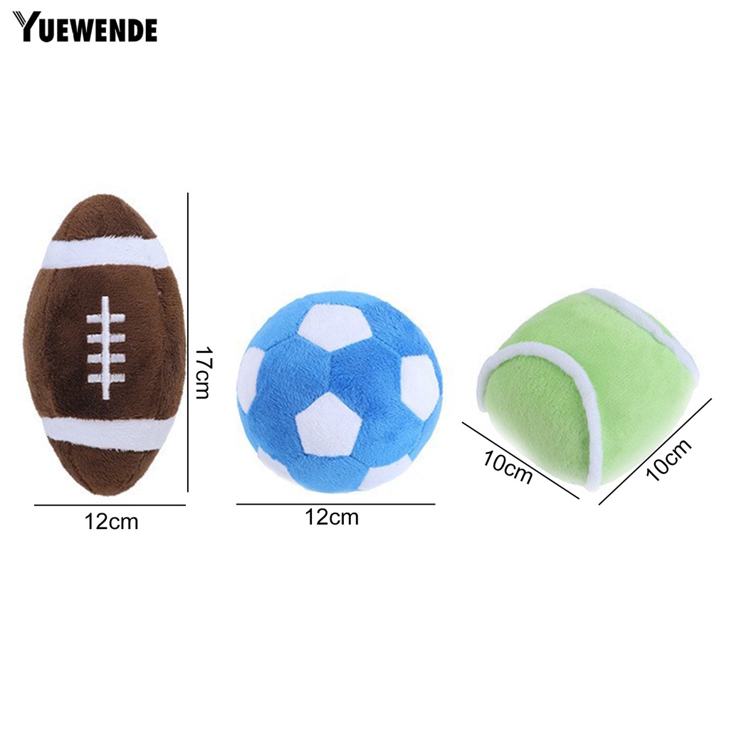 Bóng Đồ Chơi Mềm Mại Chống Cắn Chống Trầy Có Thể Tái Sử Dụng Huấn Luyện Thú Cưng