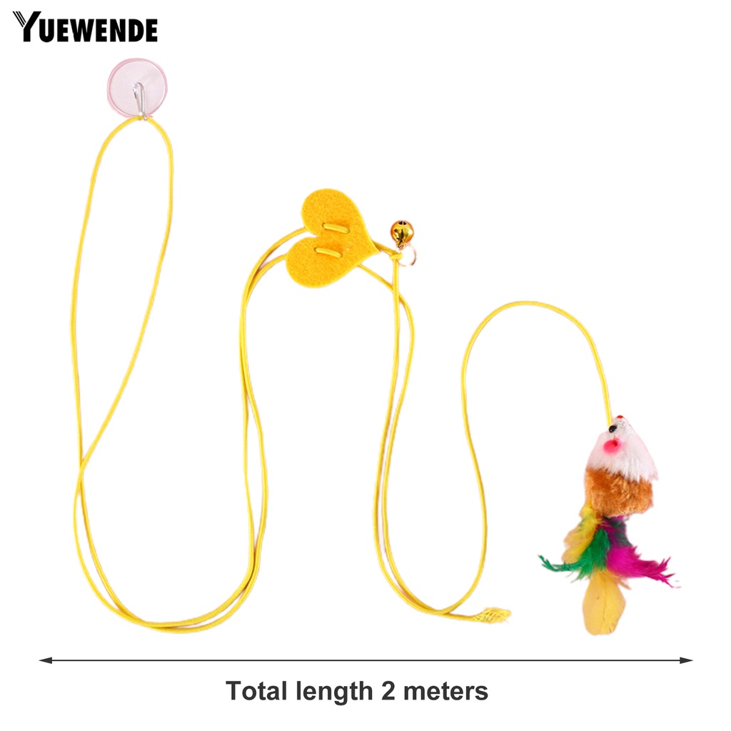 Đồ Chơi Nhồi Bông Hình Chuột / Dâu Tây Treo Cửa 200cm Cho Mèo Cưng