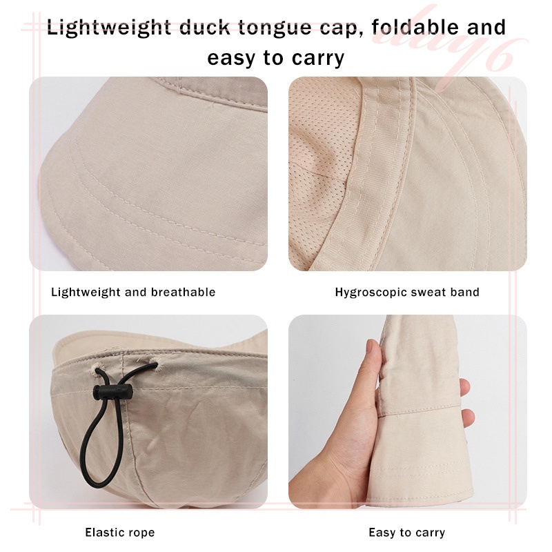 Mũ Tai Bèo Chống Nắng Mỏng Nhẹ Thoáng Khí Che Phủ Khuôn Mặt Dành Cho Nữ