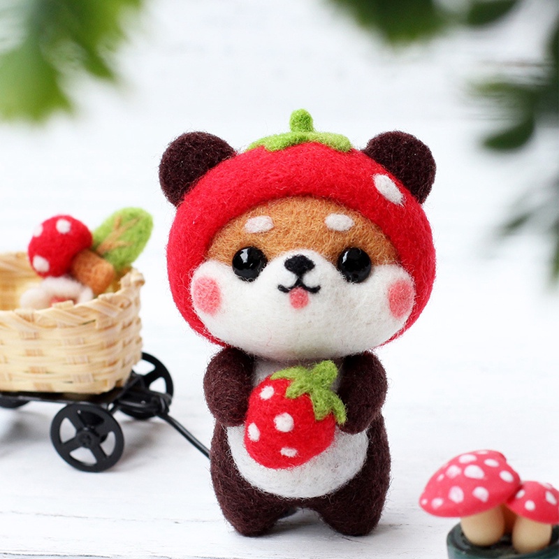 Thú Nhồi Bông Bằng Len Dùng Làm Đồ Thủ Công Diy