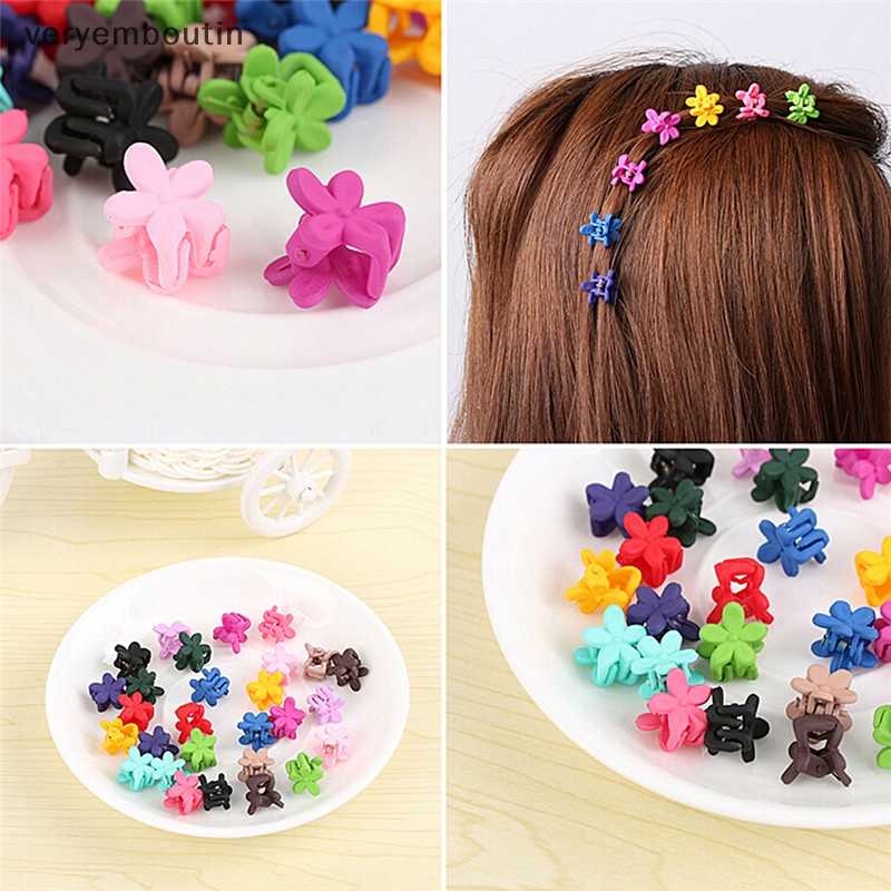 Bộ 30 Kẹp Tóc Mini Nhiều Màu Sắc Cho Bé Gái