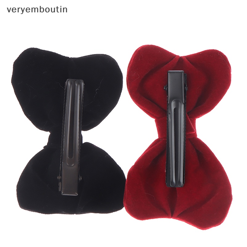 Kẹp Tóc Nơ Bằng Nhung Xinh Xắn Dành Cho Nữ