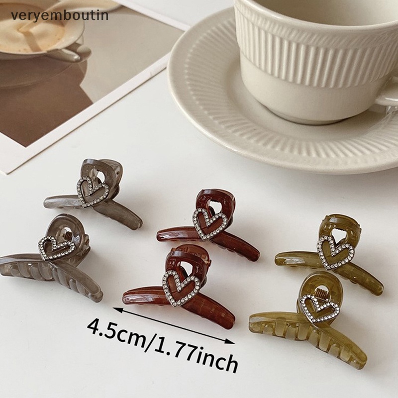 Kẹp Tóc Nhỏ 4.5cm Màu Nhám Đơn Giản Thời Trang Cho Nữ