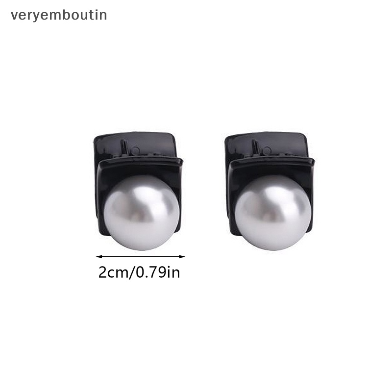 Kẹp Tóc Mini Hình Nơ Đính Ngọc Trai Dễ Thương Cho Nữ