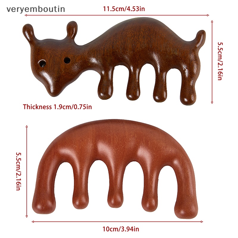 Lược Gỗ Mát Xa Da Đầu Tiện Dụng