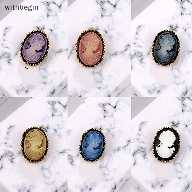 Ghim Cài Áo Hình Nữ Hoàng Đính Đá Pha Lê Phong Cách Vintage