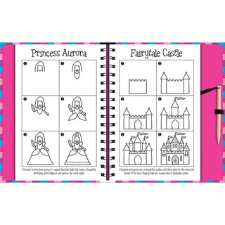 Scratch & Draw Princess - Scratch Art Activity Book