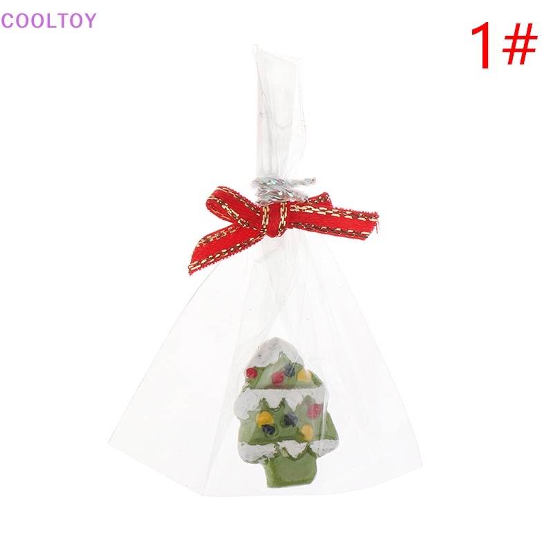 Cooltoy 1 Túi 1: 12 Đồ Chơi Mô Hình Bánh Quy Bánh Ngọt Giáng Sinh Hoa Tuyết Gấu Hươu Chim Cánh Cụt Trang Trí Tiểu C