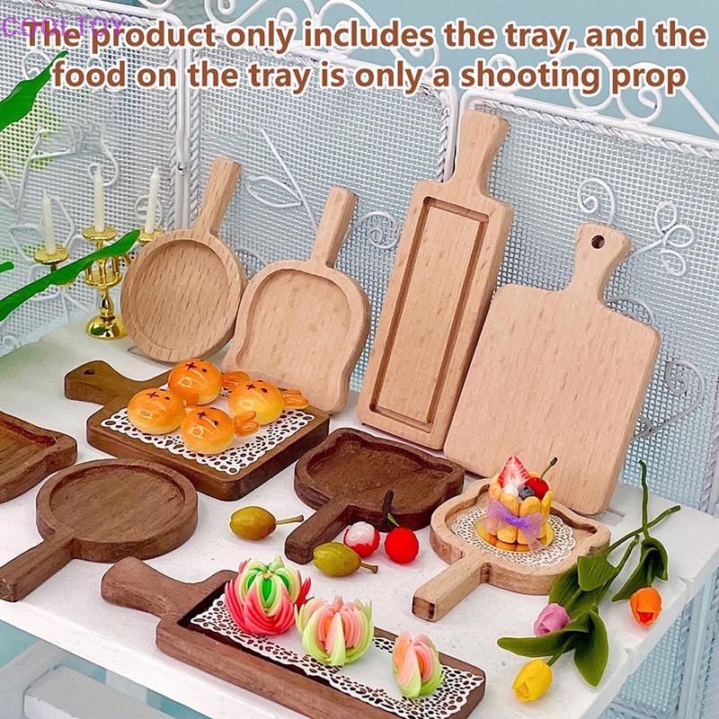 Khay Đựng Trái Cây / Bánh Mì Tỉ Lệ 1: 12 Trang Trí Nhà Búp Bê