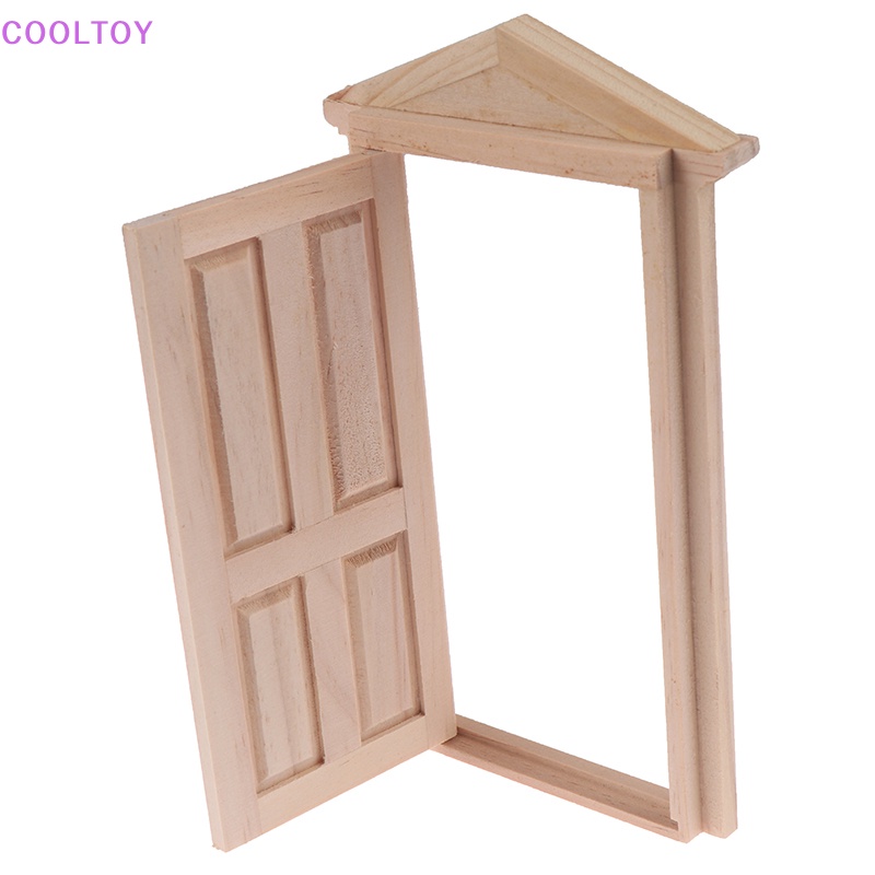 Cooltoy Mô Hình Cửa Mini Tỉ Lệ 1: 12 Trang Trí Nhà Búp Bê