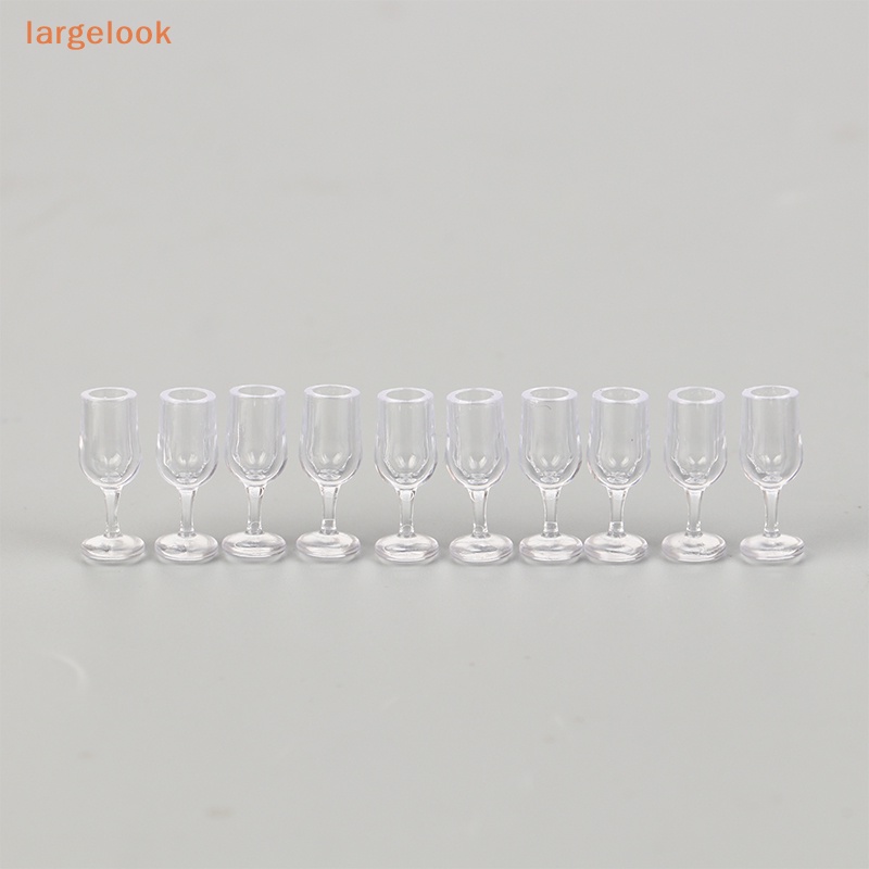 Set 10 Ly Rượu Mini Bằng Thủy Tinh Dùng Trang Trí Nhà Búp Bê