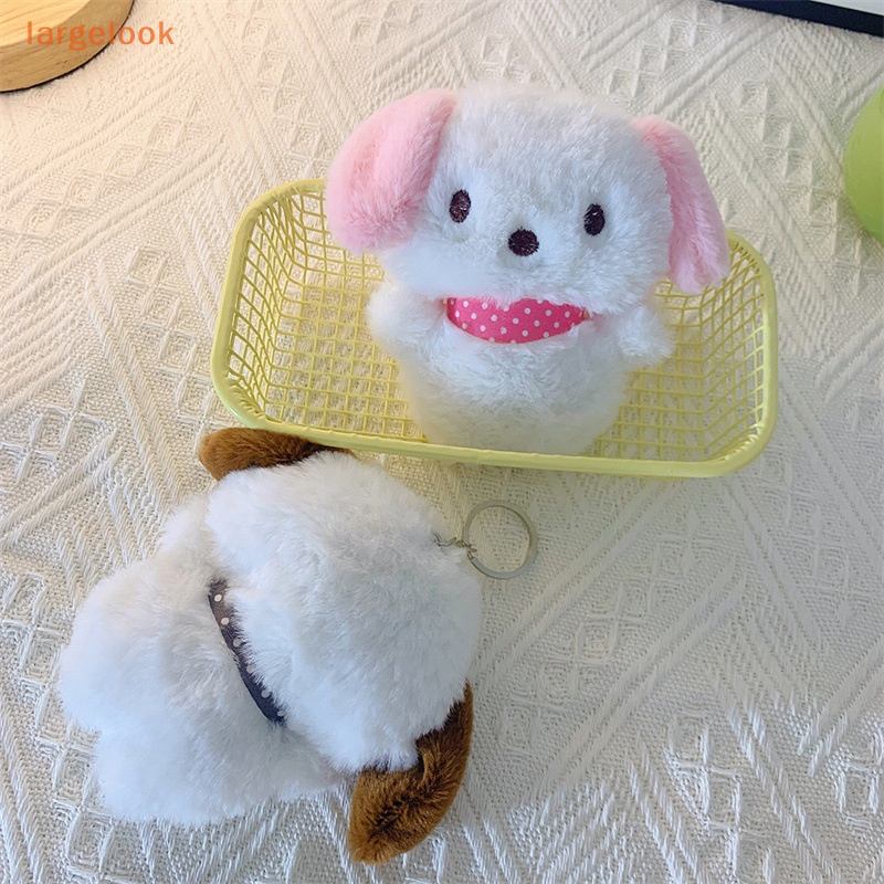 1 Móc Khóa Hình Cún Nhồi Bông Màu Sắc Ngẫu Nhiên