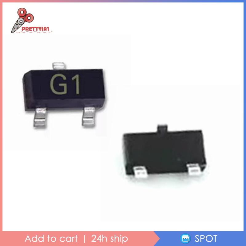 Set 100 Linh Kiện Bán Dẫn SMD MMBT5551LT1G Chuyên Dụng Cho Bảng Mạch Âm Thanh / Video