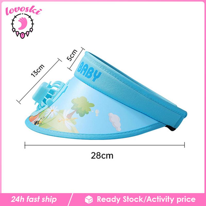 Mũ Chống Nắng Tích Hợp Quạt Tiện Dụng Cho Nam Và Nữ