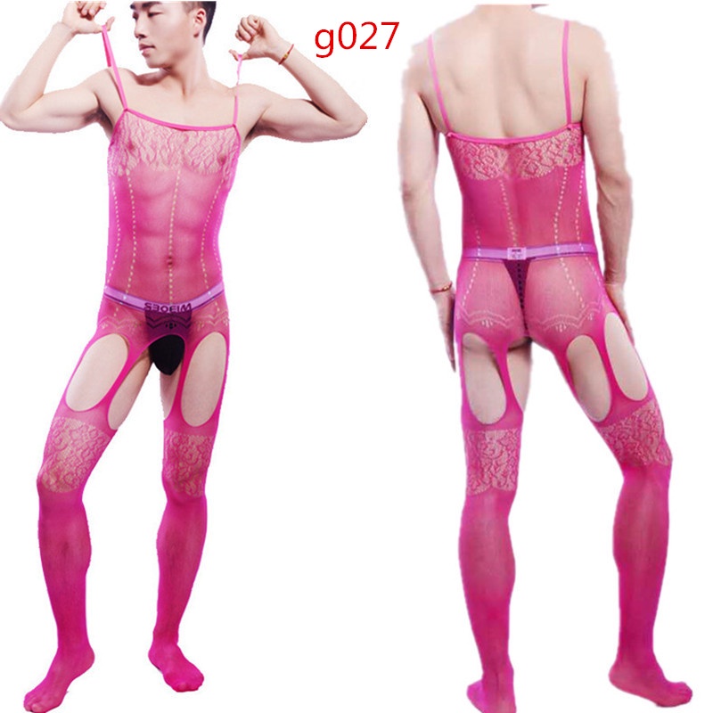 Tất Body Xuyên Thấu Hở Đáy Quyến Rũ Cho Nam