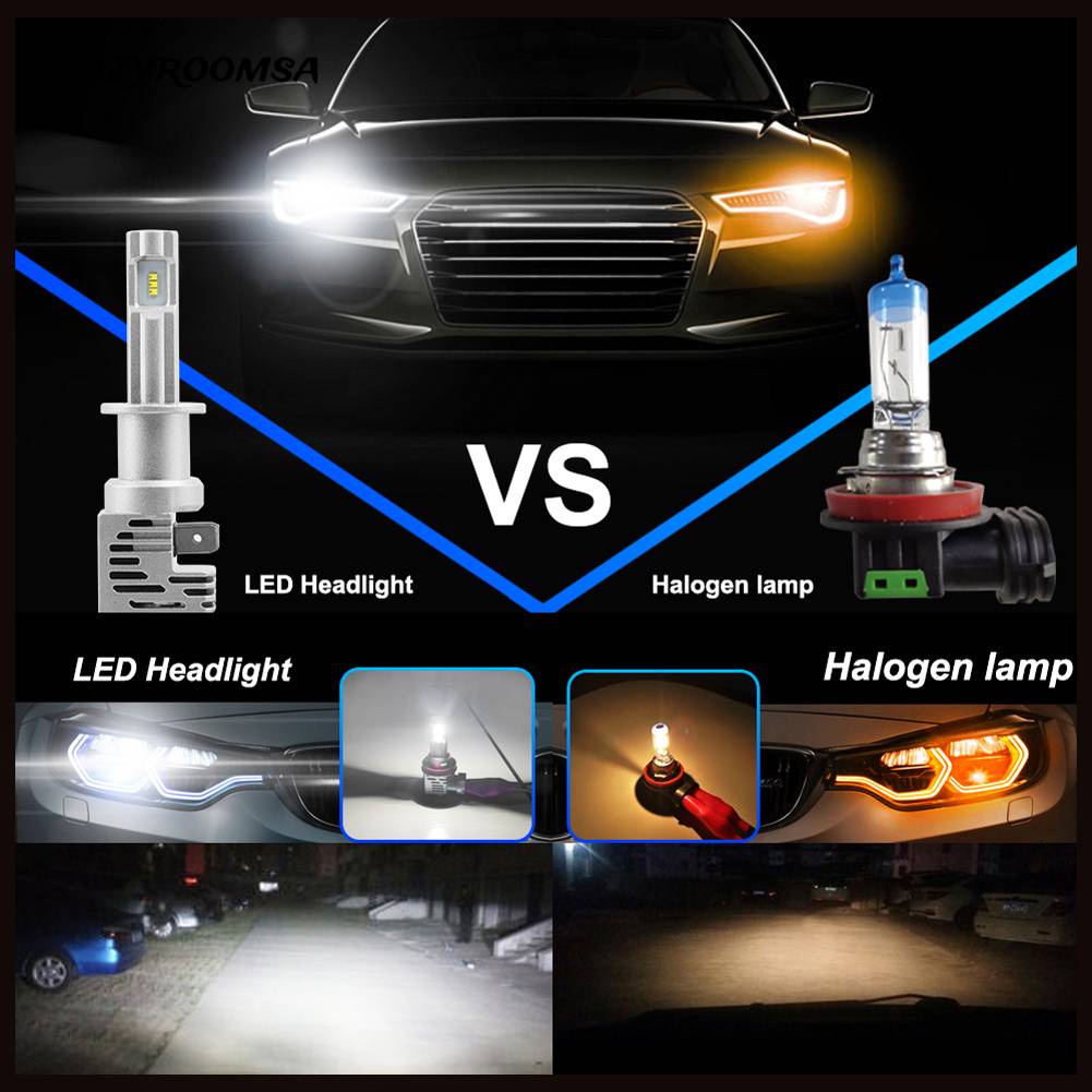 Đèn Pha Chống Nước IP68 H7 H1 H4 H10 H11 12000LM Cho Xe Hơi