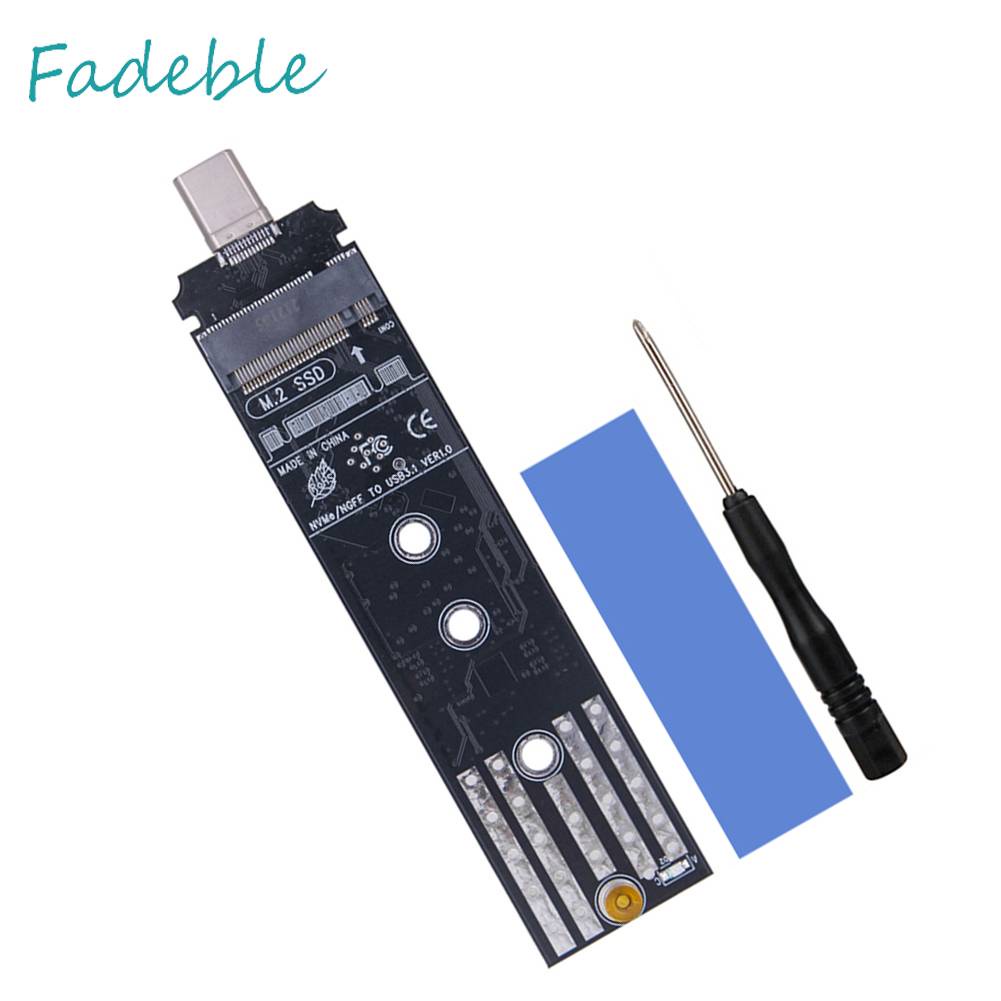 Đầu Chuyển Đổi NVMe Sang Type C M.2 USB C Cho Almost M.2 (NGFF) NVMe / SATA SSD