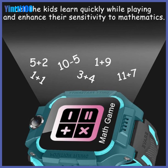 Đồng Hồ Thông Minh Yinrti Z6f Chống Nước Ip67 Cho Trẻ Em Và Phụ Kiện