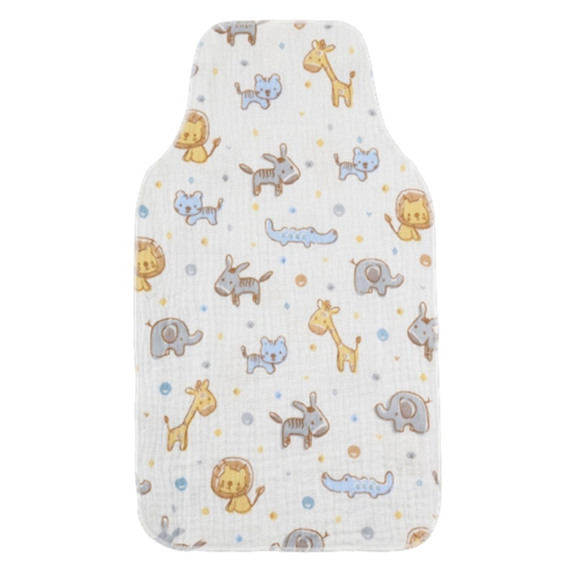 Khăn Gạc Cotton Thấm Hút Mồ Hôi In Họa Tiết Cho Trẻ Mẫu Giáo