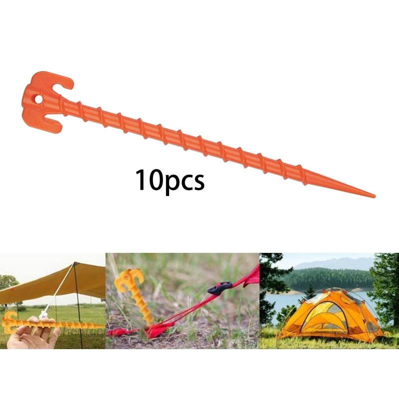 [Fenteer1] Set 10 Cọc Dựng Lều Cắm Trại Bãi Biển Siêu Nhẹ