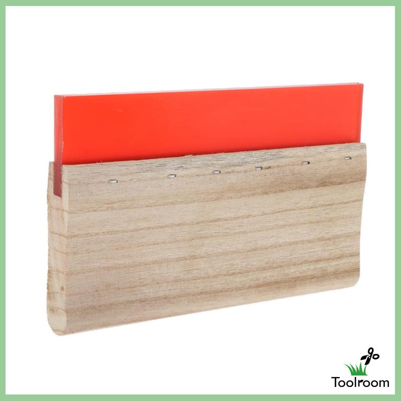 Dụng Cụ Cạo Mực In Với Tay Cầm Bằng Gỗ 10cm Tiện Dụng