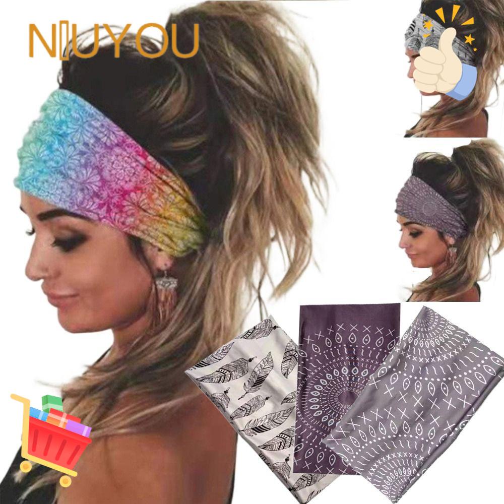 Băng Đô Turban Bản Rộng Dùng Tập Yoga Cho Nữ