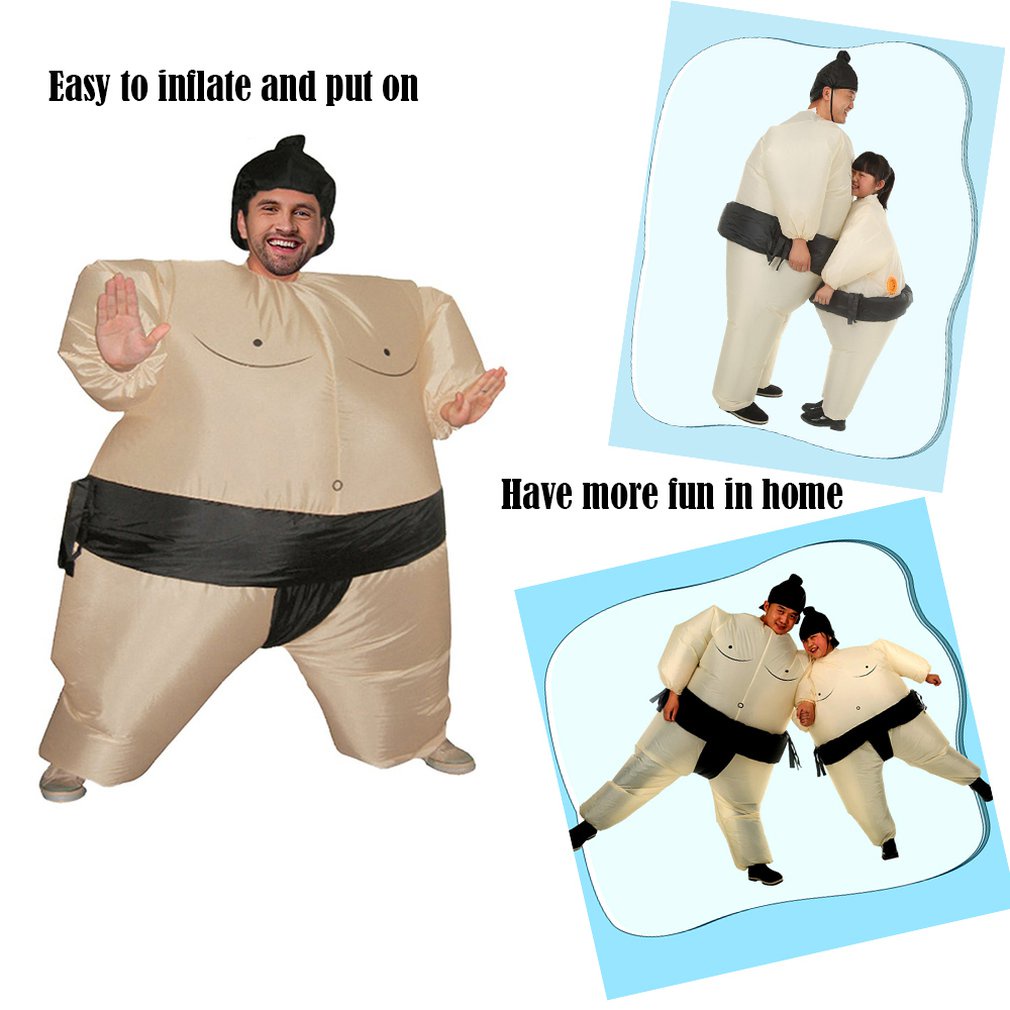 =Christmas=Funny Sumo Games Costumes Party Cosplay Blowup Costume For Adult/Children