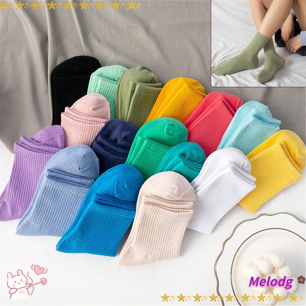 MELODG Vớ Cotton Thể Thao Thoáng Khí Thoải Mái Cho Nữ
