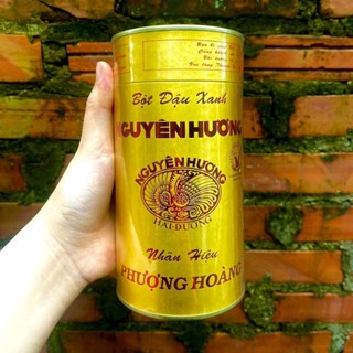Hộp 500g bột đậu xanh nguyên hương không đường ( date luôn mới)