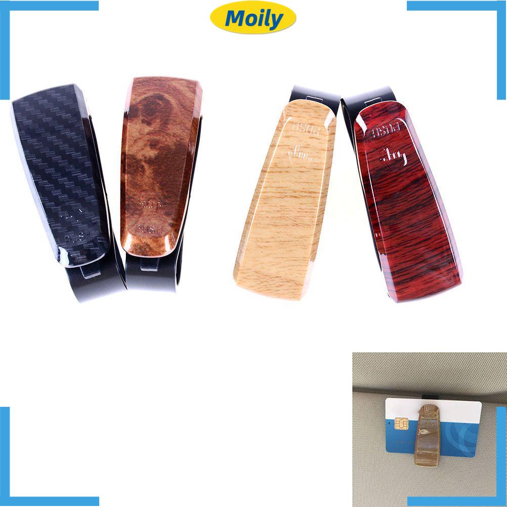 Giá Đỡ Mắt Kính Bằng Nhựa Gắn Tấm Che Nắng Xe Hơi Tiện Dụng