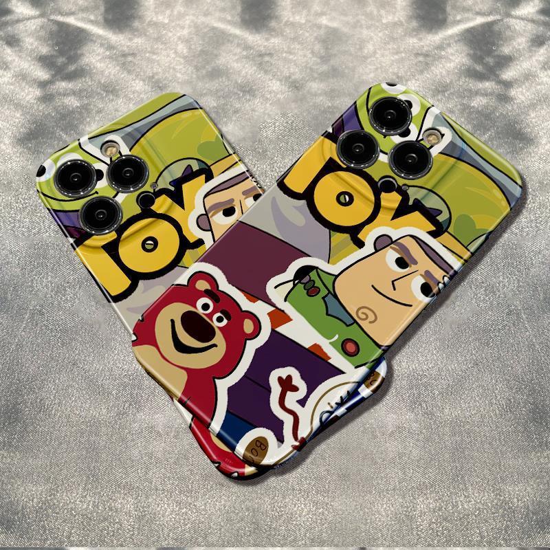 Ốp Điện Thoại Mềm Chống Sốc Họa Tiết Gấu Và Dâu Tây Cho Iphone 11ins Plus 78 max 12 14 Pro 13 LHPL