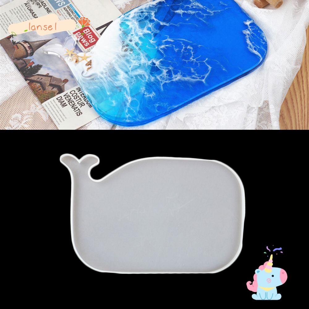 Khuôn Làm Trang Sức Hình Sóng Biển / Cá Voi Bằng Nhựa Độc Đáo Tiện Dụng