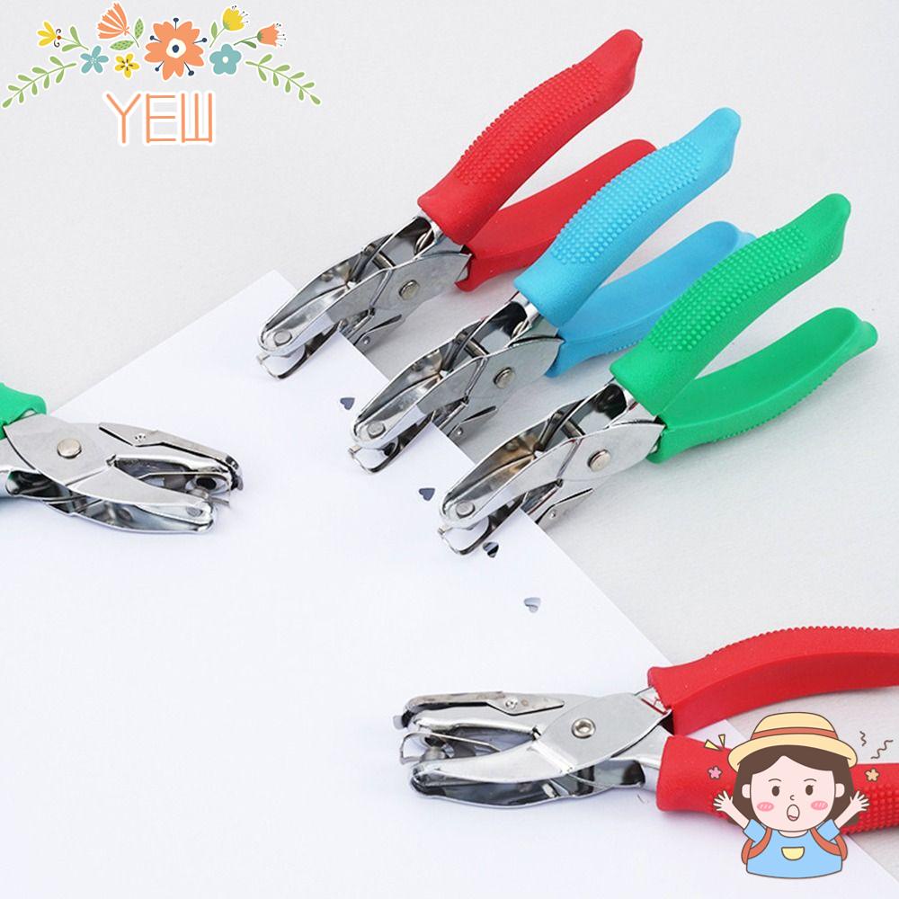 Dụng Cụ Đục Lỗ 9-75mm Hình Trái Tim / Tròn / Tam Giác / Vuông Độc Đáo DIY