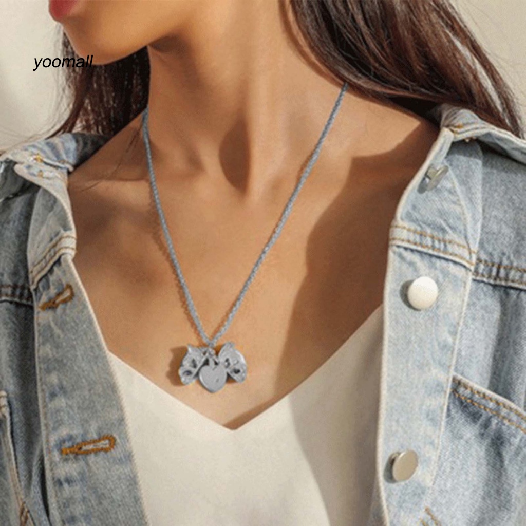 Vòng cổ Mặt Hình Bướm / Chữ Trọng Lượng Nhẹ Cho Nữ