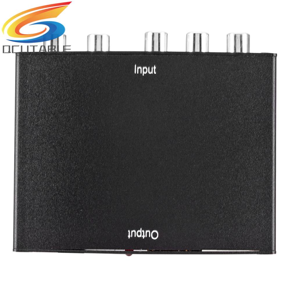 Bộ ChuyểN ĐổI Âm Thanh / Video R / L YPBPR Sang HDMI 1080P