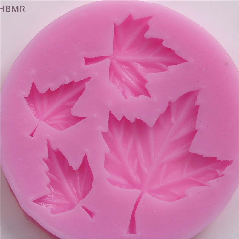 Khuôn Silicone Làm Bánh / Sô Cô La / Kẹo Đường Hình Lá Phong HL
