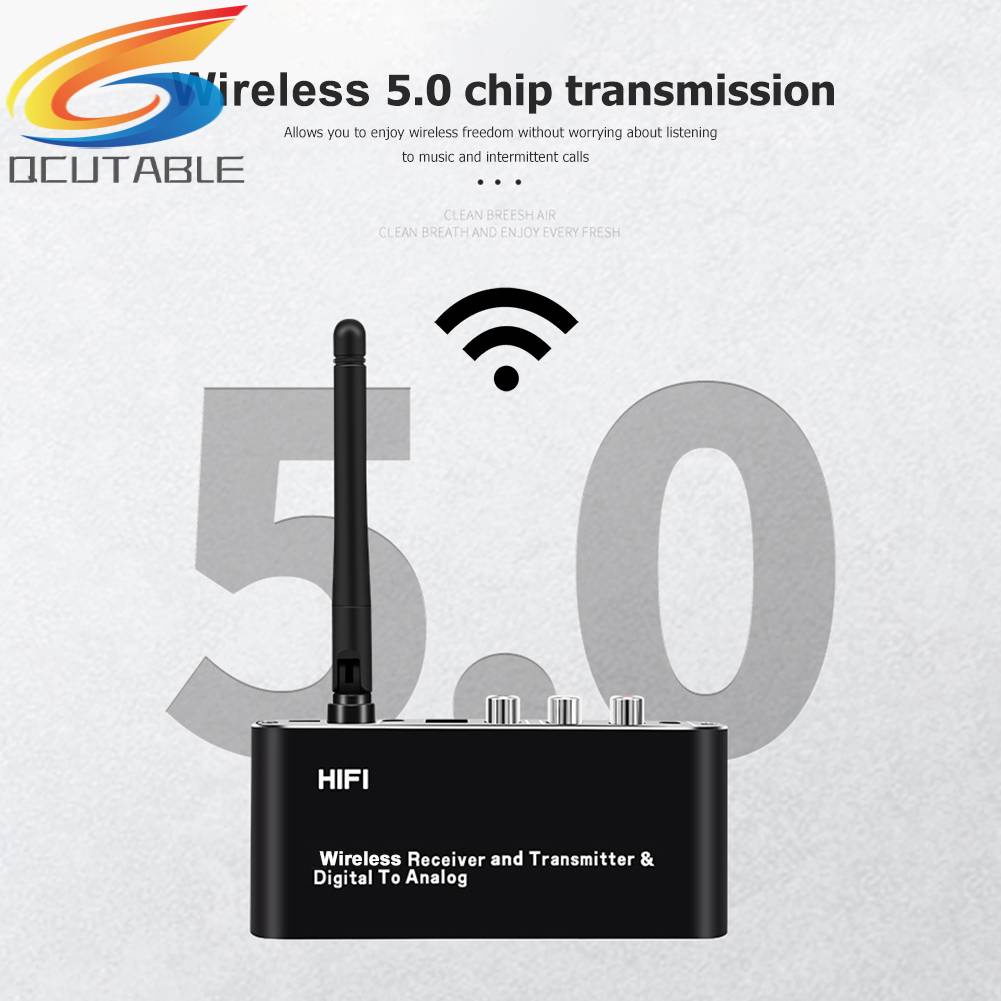 Thiết Bị NhậN TruyềN Âm Thanh Bluetooth D09 Không Dây KèM Phụ KiệN