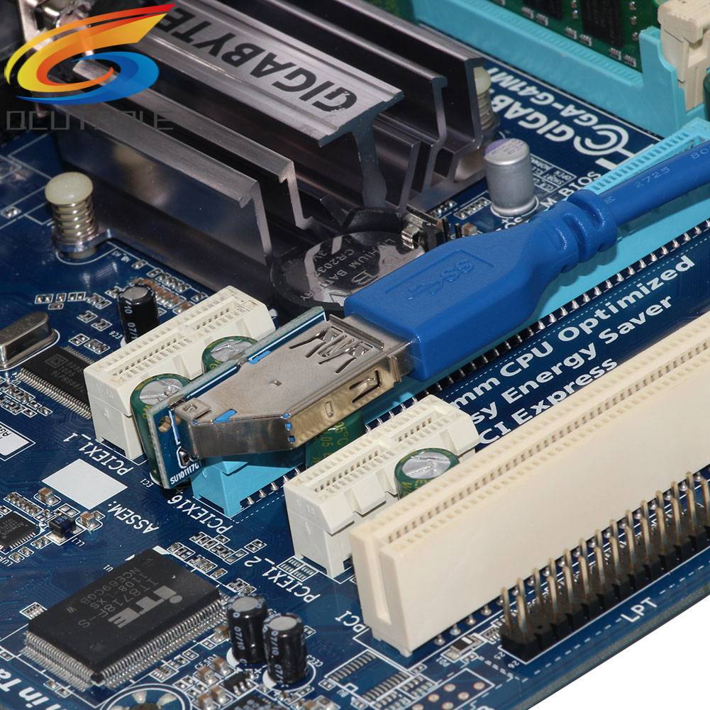 Thẻ Mở Rộng SSU FU3401 PCI-E Sang 4 Cổng USB 3.0 PCI Cho Máy Tính Bàn