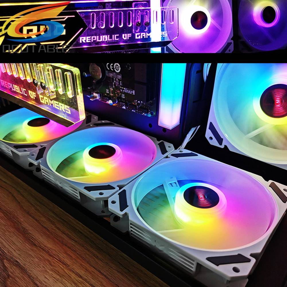 Quạt Tản Nhiệt 4 Pin 120mm PWM ARGB Dành Cho CPU