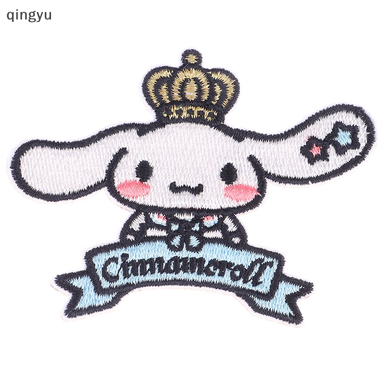 1 Miếng Vá Trang Trí Quần Áo Hình Sanrio Kuromi Cinnamoroll