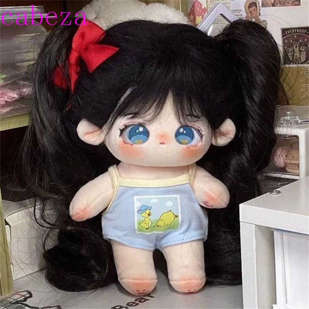 Bộ Tóc Giả Xoăn Dài Màu Nâu Ngọt Ngào Dành Cho Búp Bê CABEZA BJD SD