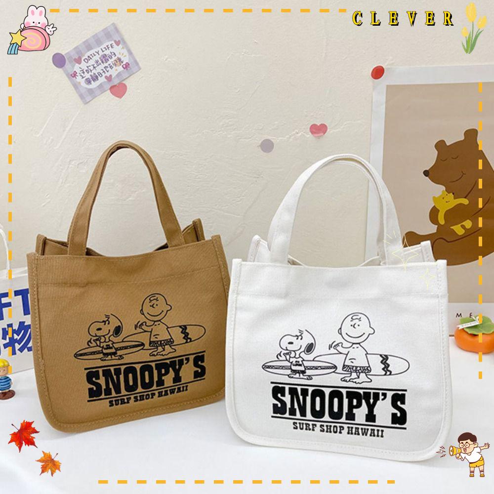 Túi vải Sức Chứa Lớn Họa Tiết Hoạt Hình Dễ Thương Cho Nữ