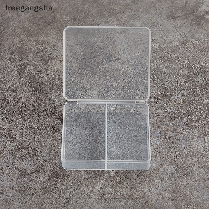 Hộp Nhựa Trong Suốt Hình Vuông Đựng Trang Sức Tiện Dụng