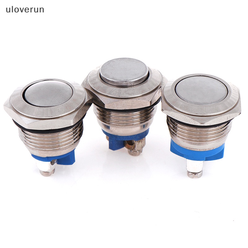 Công Tắc Nút Nhấn Bằng Kim Loại 16mm Tiện Dụng