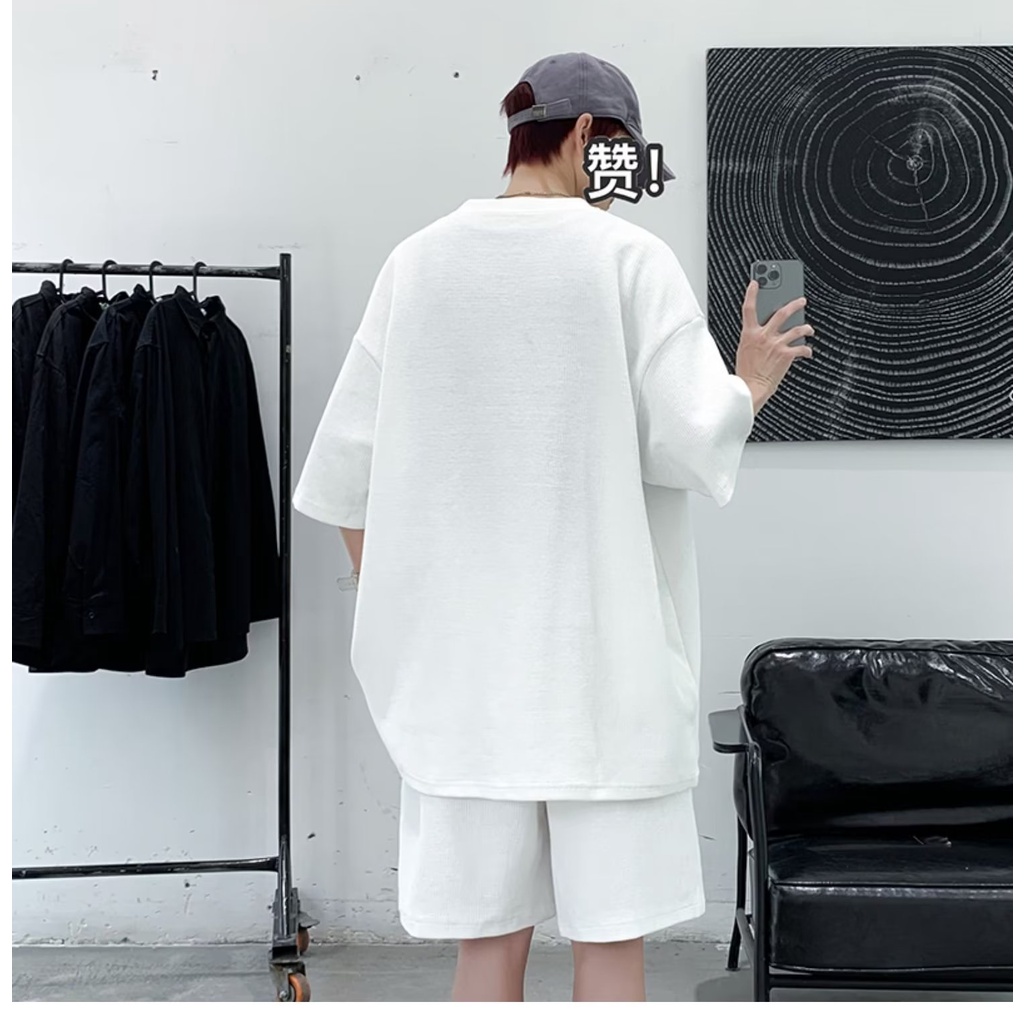 Set Đồ Thể Thao Phong Cách Thời Trang Hàn Quốc Cho Nam Giới Có size Lớn