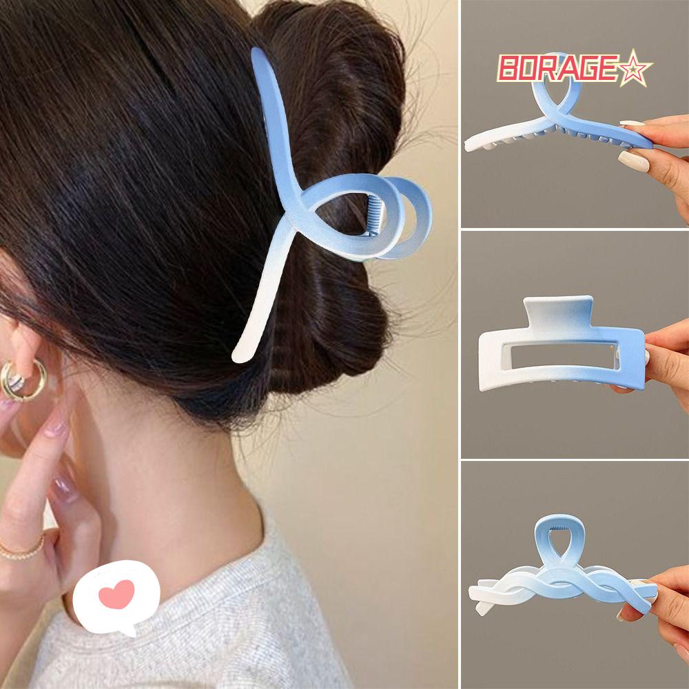 Kẹp Tóc Hình Cá Mập 11CM Thiết Kế Đơn Giản Ngọt Ngào Thời Trang Cho Nữ