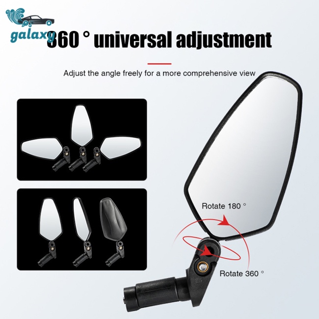 Galaxy Gương Chiếu Hậu Góc Rộng Tùy Chỉnh Độ Nét Cao Cho Xe Đạp Leo Núi